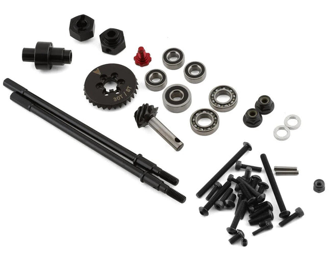 Vanquish Products F10 Straight Rear Axle Set VPS08603 Electric Car/Truck Option