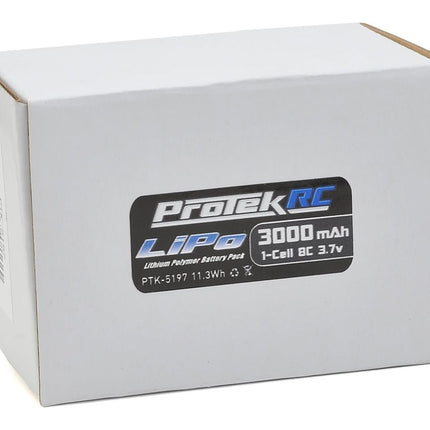ProTek RC 1S LiPo Transmitter Battery Sanwa M17/MT-44/MT-5 3.7V/3000mAh PTK 5197