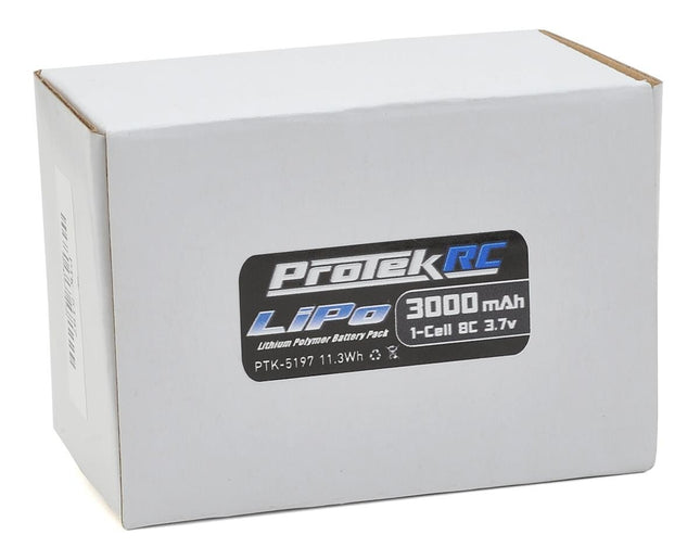 ProTek RC 1S LiPo Transmitter Battery Sanwa M17/MT-44/MT-5 3.7V/3000mAh PTK 5197