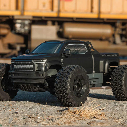 Arrma Big Rock 4X4 V4 223S DSC 1/10 RTR Brushless 4WD Monster Truck Black w/SLT3