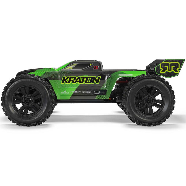 Arrma Kraton 6S BLX RTR 1/8 4WD Brushless Speed Truck (Green/Black) ARA8608V6T3