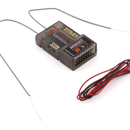 Spektrum RC AR8020T DSMX 8 Channel Air Telemetry 2.4GHz Receiver SPMAR8020T