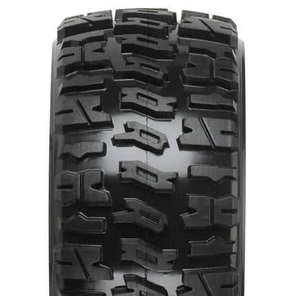 Pro-Line Pre-Mounted Trencher Desperado Wheels (2) (Black)