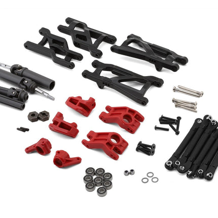 Traxxas Slash 2WD Extreme Heavy Duty Driveline & Suspension Upgrade Kit (Red)