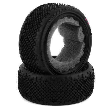 JConcepts Pin Swag 2.2" 4WD Buggy Front Carpet Tires (2) (Pink) 3182-010