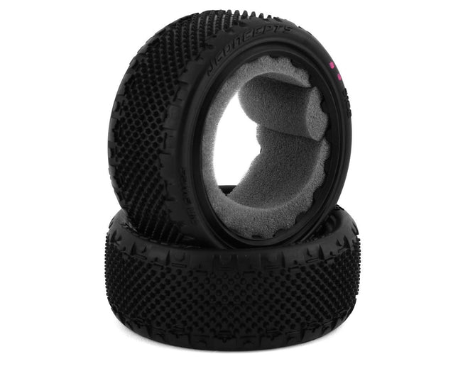 JConcepts Pin Swag 2.2" 4WD Buggy Front Carpet Tires (2) (Pink) 3182-010