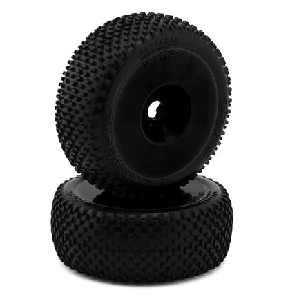 Traxxas 9074-BLK Jato 4x4 Response Pro Pre-Mounted Tires w/Dish Wheels Black