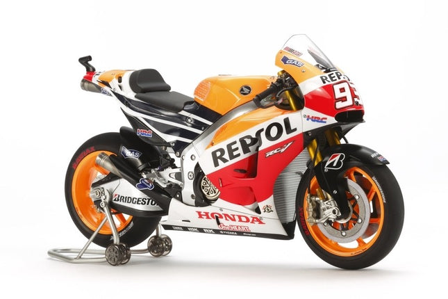 Tamiya 1/12 Repsol Honda RC213V '14 Motorcycle Model Kit TAM14130
