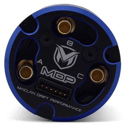 Maclan MCL1101 MDP Drift Performance Brushless Sensored Motor (13.5T) Black/Blue