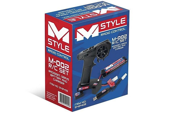 HPI Racing Mstyle R/C Set - Radioset, Servo, Battery and Charger MSL542409