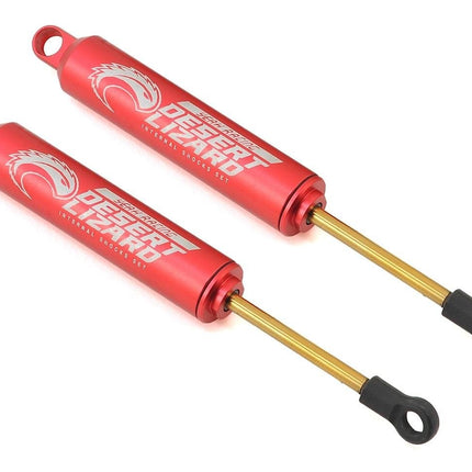 Desert Lizard Two Stage Internal Spring Shock (2) Red YEA-DDL-110RD (110mm)