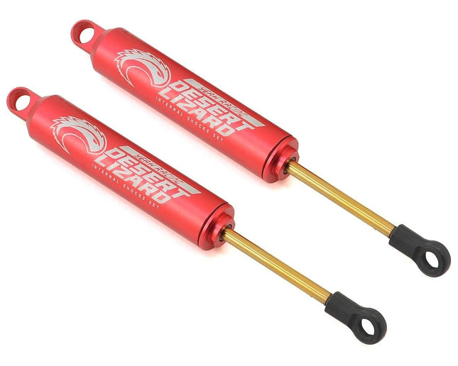 Desert Lizard Two Stage Internal Spring Shock (2) Red YEA-DDL-110RD (110mm)