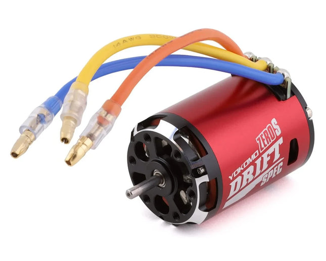 Yokomo ZERO-S Drift Brushless Motor (10.5T) (Red) YM-S105DRA