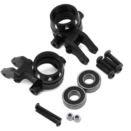Hot Racing SLG21M01 Aluminum Steering Blocks w/HD Bearings for Traxxas Sledge
