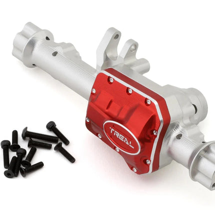 Treal Hobby Aluminum Front Axle Housing for Traxxas TRX-4/TRX-6 (Silver)
