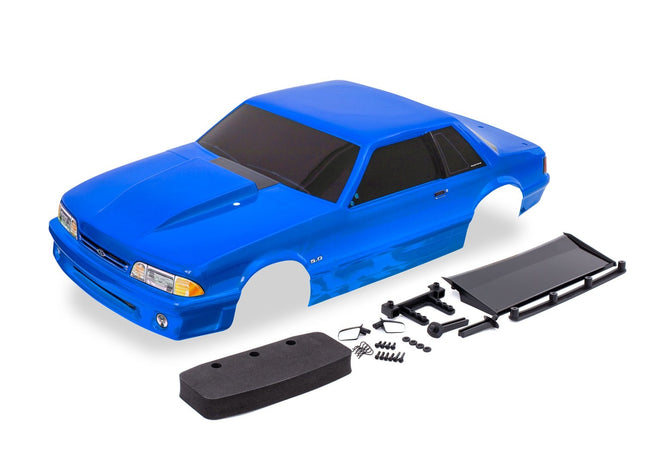 Traxxas 9421X Ford Mustang Drag Slash Blue Body TRA9421X