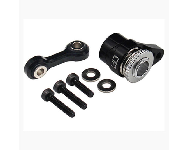 Hot Racing GRM48SH20T Arrma Grom Aluminum Servo Saver Set Black (20T)