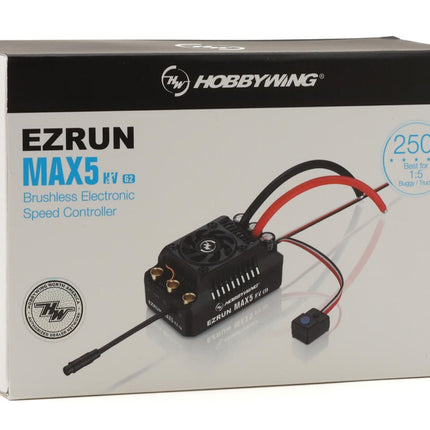 Hobbywing EZRun MAX5 G2 1/5 Scale WP Brushless ESC 250A 6-12S HWI30104200