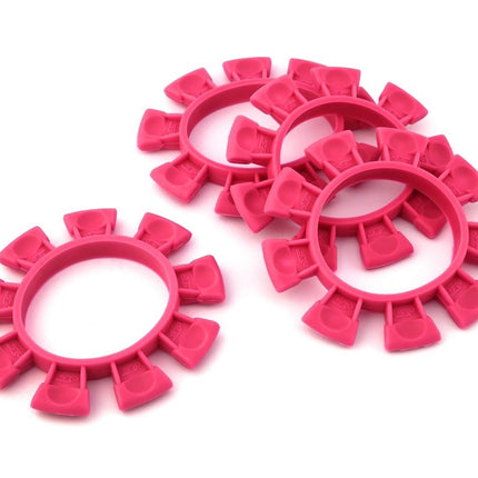 JConcepts 2212-4 "Satellite" Tire Glue Bands (Pink) JCO2212