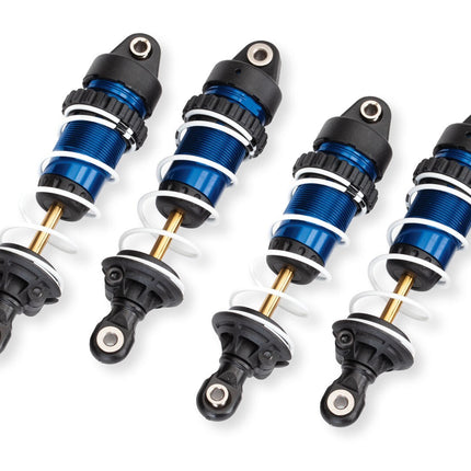 Traxxas Shocks GTR Long Blue With Springs For Mini Maxx TRA10765-BLUE