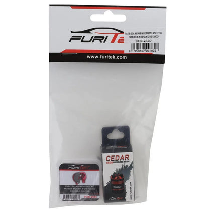 Furitek Cedar Inrunner Brushless Motor w/11T Steel Pinion & Motor Mount (SCX24)