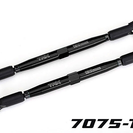 TRAXXAS TOE LINK 157MM X-MAXX BLACK 7075-T6 ALUMINUM TRA7748BLK