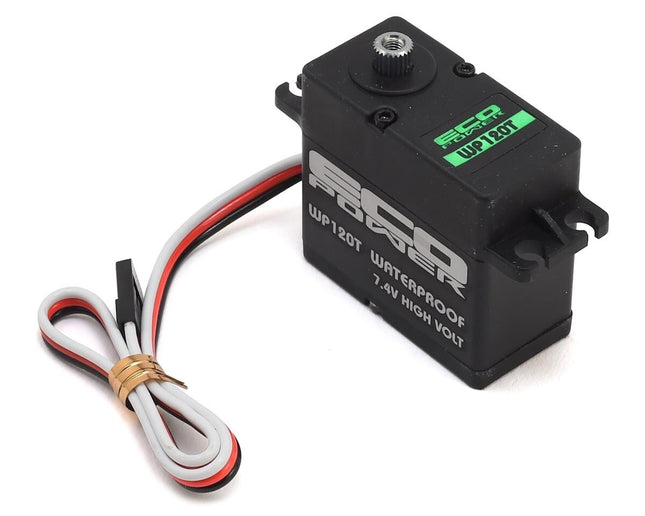EcoPower WP120T Coreless Waterproof High Torque Metal Gear Digital Servo ECP120T