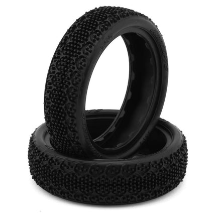 JConcepts 3DP 2.2" 2WD Front Buggy Carpet Tires (2) (Pink) 4174-010