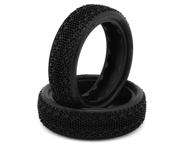 JConcepts 3DP 2.2" 2WD Front Buggy Carpet Tires (2) (Pink) 4174-010