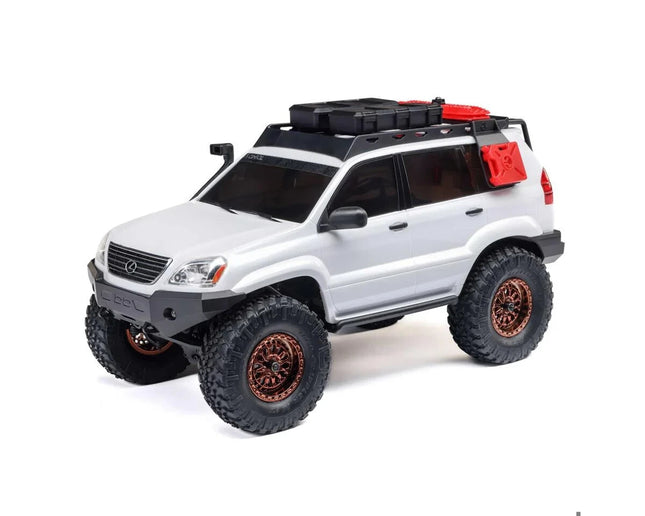 Axial SCX24 Lexus GX 470 1/24 4WD RTR Scale Mini Crawler White AXI1532T1