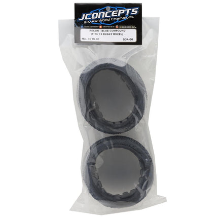 JConcepts Recon 1/8 Off-Road Buggy Tires (2) (Blue) JCO4010-01