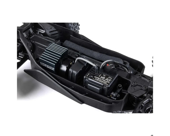 Arrma Typhon Grom MEGA 4WD 380 Brushed 1/18 Buggy RTR Red/White ARA2106T2