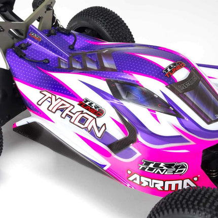 Arrma Typhon "TLR Tuned" 1/8 4WD Buggy Roller (Pink/Purple) ARA8306