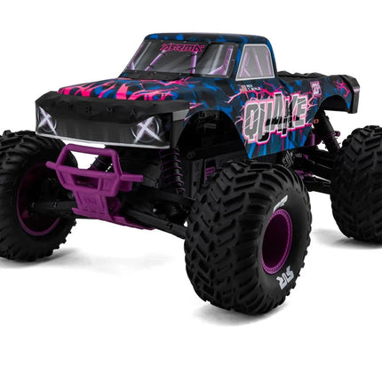 Arrma Quake 223S DSC 1/10 RTR Brushless 2WD Monster Truck (Purple) ARA3537T3