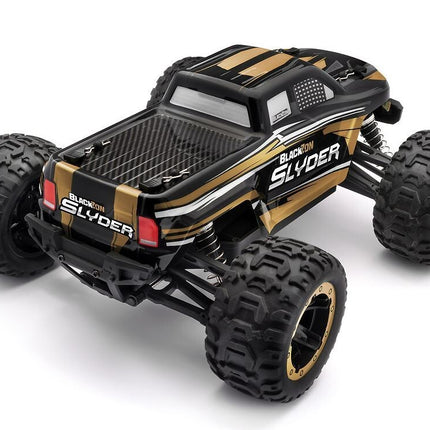 Blackzon Slyder MT 1/16 4WD Electric Monster Truck - Gold BZN540101