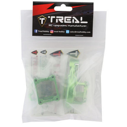 Treal Hobby Aluminum Center Differential Gearbox Case for Traxxas Sledge (Green)