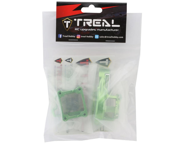 Treal Hobby Aluminum Center Differential Gearbox Case for Traxxas Sledge (Green)