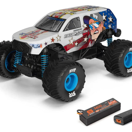 Arrma Freedom Flyer Grom 1/16 4x4 RTR Brushed Monster Truck (White) ARA2130FF