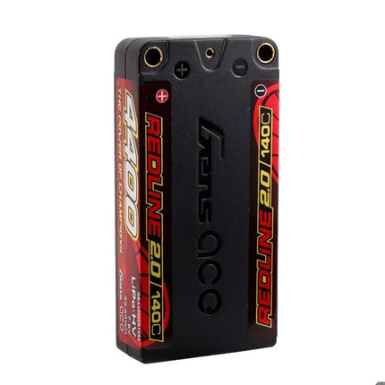 Gens Ace Redline 2.0 2S Shorty LiHV Battery 140C (7.6V/4400mAh) GEA44002S14S5