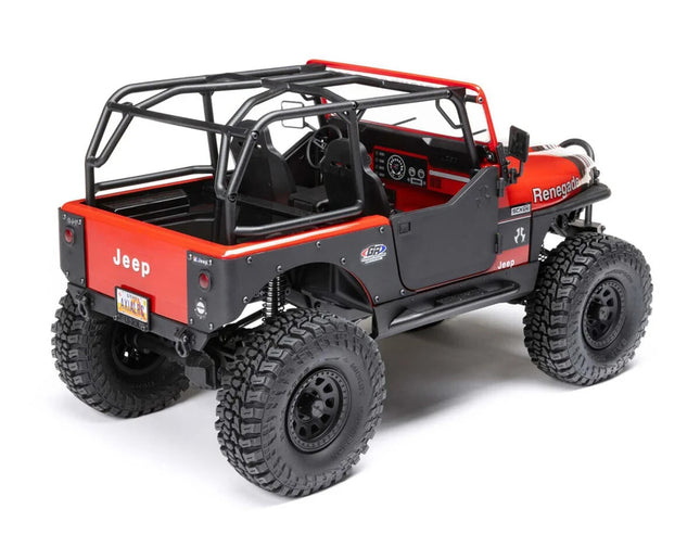 Axial SCX10 III Jeep CJ-7 RTR 4WD Rock Crawler (Red) AXI03008T1