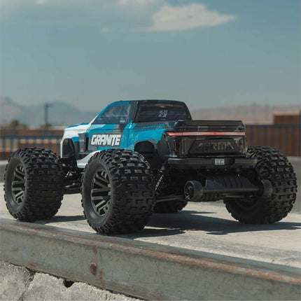 Arrma Granite 4x4 V4 223S DSC 1/10 RTR Brushless 4WD Monster Truck Blue