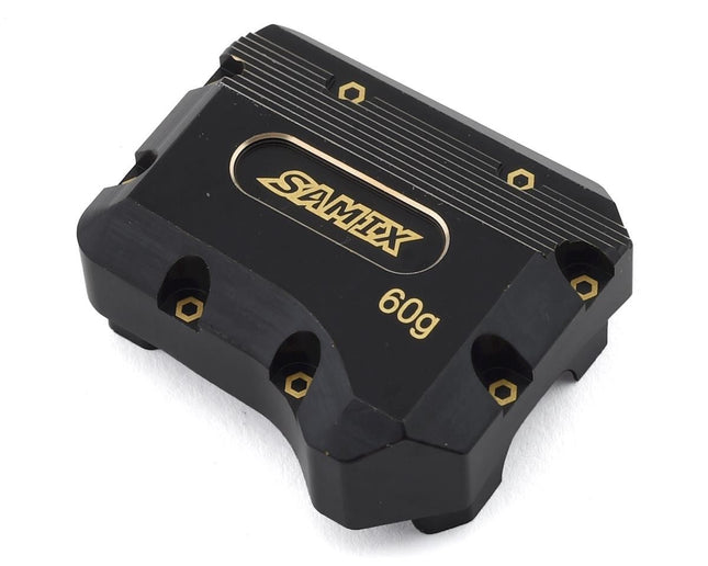 Samix Brass Differential Cover for Traxxas TRX-4 (Black) (60g) SAMTRX4-4075
