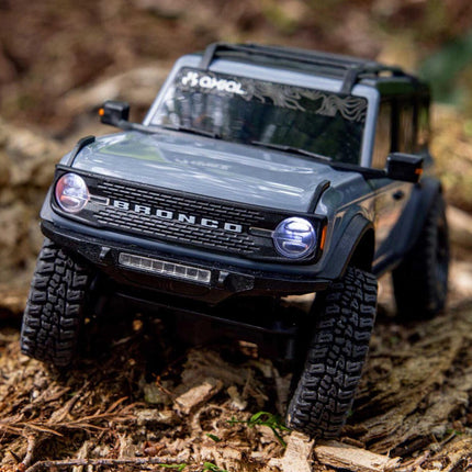 Axial SCX30 Ford Bronco 1/30 4WD RTR Scale Mini Crawler Grey AXI2048T2