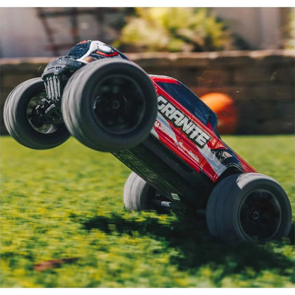 Arrma Granite Grom MEGA 4WD 380 Brushed 1/18 Monster Truck RTR Red ARA2102T2