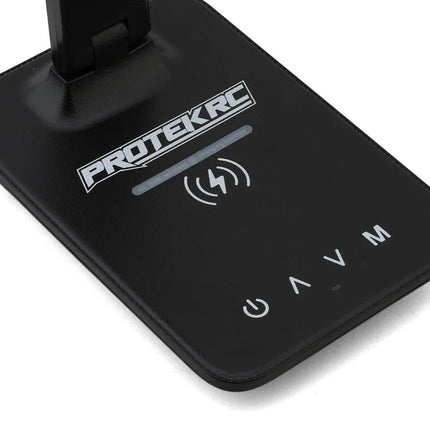 ProTek RC Multifunction LED Pit Light w/Wireless Charge Clock Date PTK-8298 New!