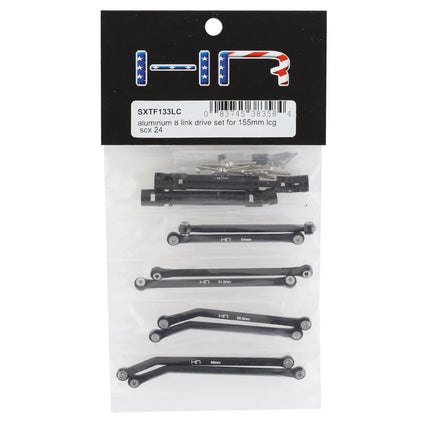 Hot Racing Axial SCX24 Aluminum 8 Link Drive Set (155mm LCG)