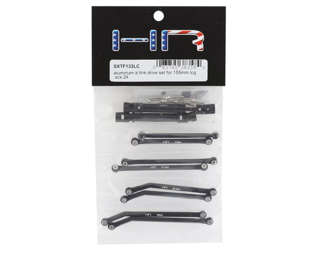Hot Racing Axial SCX24 Aluminum 8 Link Drive Set (155mm LCG)