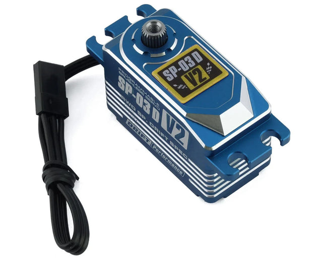 Yokomo SP-03 D V2 Programable Brushless Drift Servo HV (Blue) YOKSP-03DV2BL