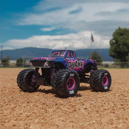 ARRMA Quake Grom 4x4 1/16 Scale RTR Brushed Monster Truck Purple ARA2137T3