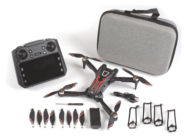 Stinger BL FPV Drone with 1-Axis 1080p HD Camera & Storage Case RGR4600